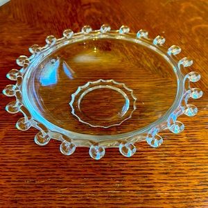 Heisey Glass Lariat design bowl